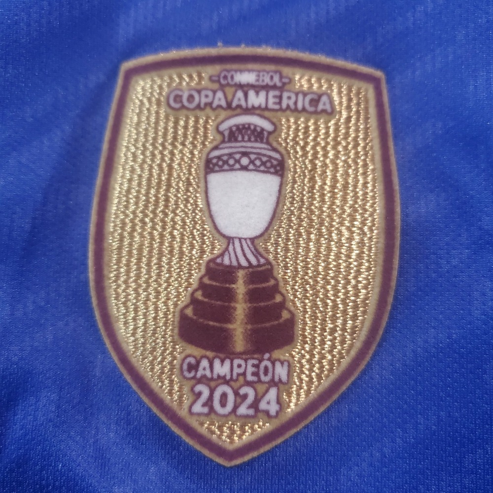 Adidas Argentina 2024 Copa America Jersey Blue Jesse 28 Authentic Soccer Mens L - Picture 14 of 15